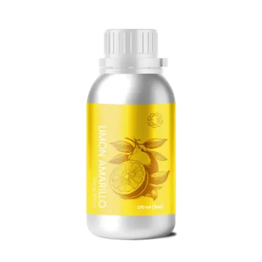 Aceite Esencial de Limón Amarillo 100% Puro, 270 ml., ANTHIZO
