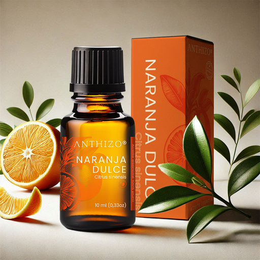 Aceite Esencial de Naranja Dulce 100% Puro, ORGÁNICO, ANTHIZO