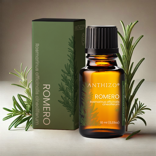 [02RROSOFF2] Aceite Esencial de Romero 100% Puro, ORGÁNICO, ANTHIZO