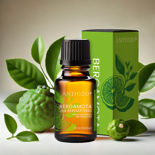 Aceite Esencial de Bergamota sin bergapteno 100% Puro, ANTHIZO