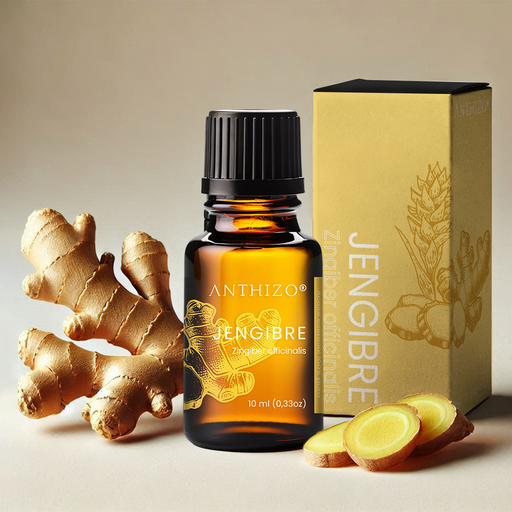 Aceite Esencial de Jengibre 100% Puro, ANTHIZO