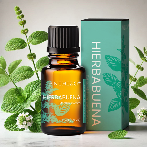 Aceite Esencial de Hierbabuena 100% Puro, ANTHIZO