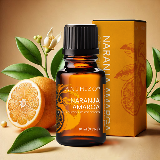 Aceite Esencial de Naranja Amarga 100% Puro, ANTHIZO