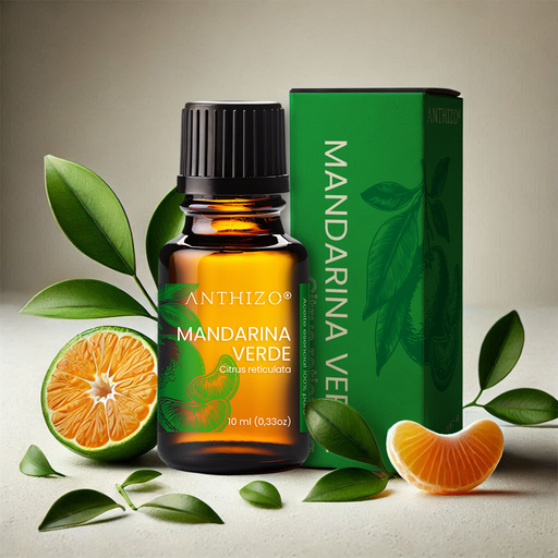 Aceite Esencial de Mandarina Verde 100% Puro, ANTHIZO