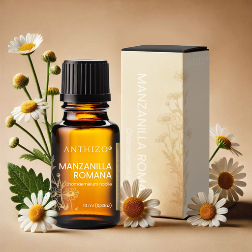 Aceite Esencial de Manzanilla Romana 100% Puro, ANTHIZO
