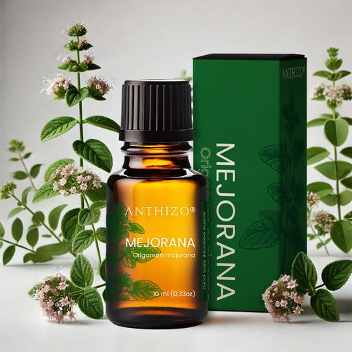 Aceite Esencial de Mejorana 100% Puro, ANTHIZO