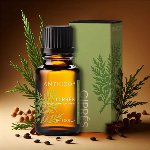 Aceite Esencial de Ciprés 100% Puro, ANTHIZO