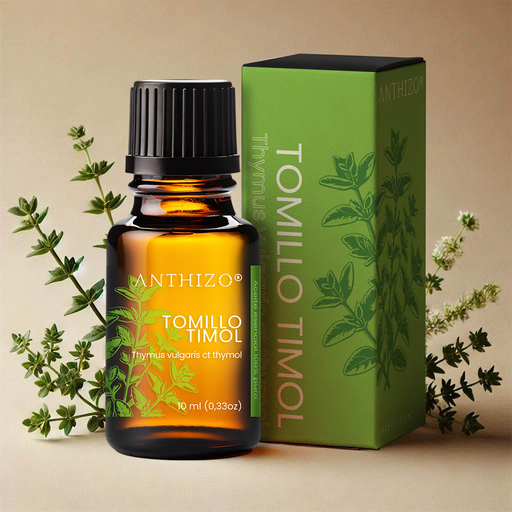 Aceite Esencial de Tomillo Timol 100% Puro, ANTHIZO 
